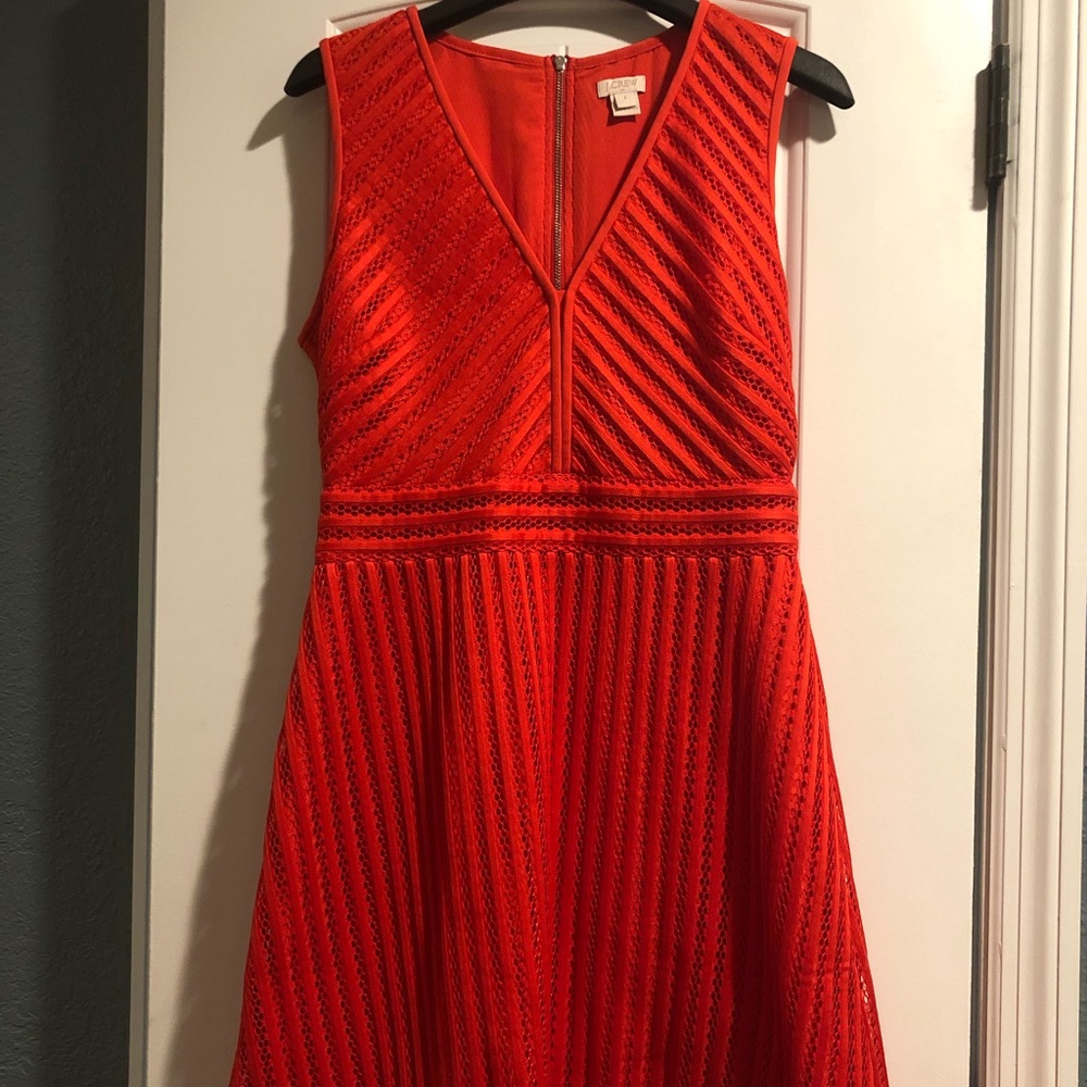 JCrew Red Dress